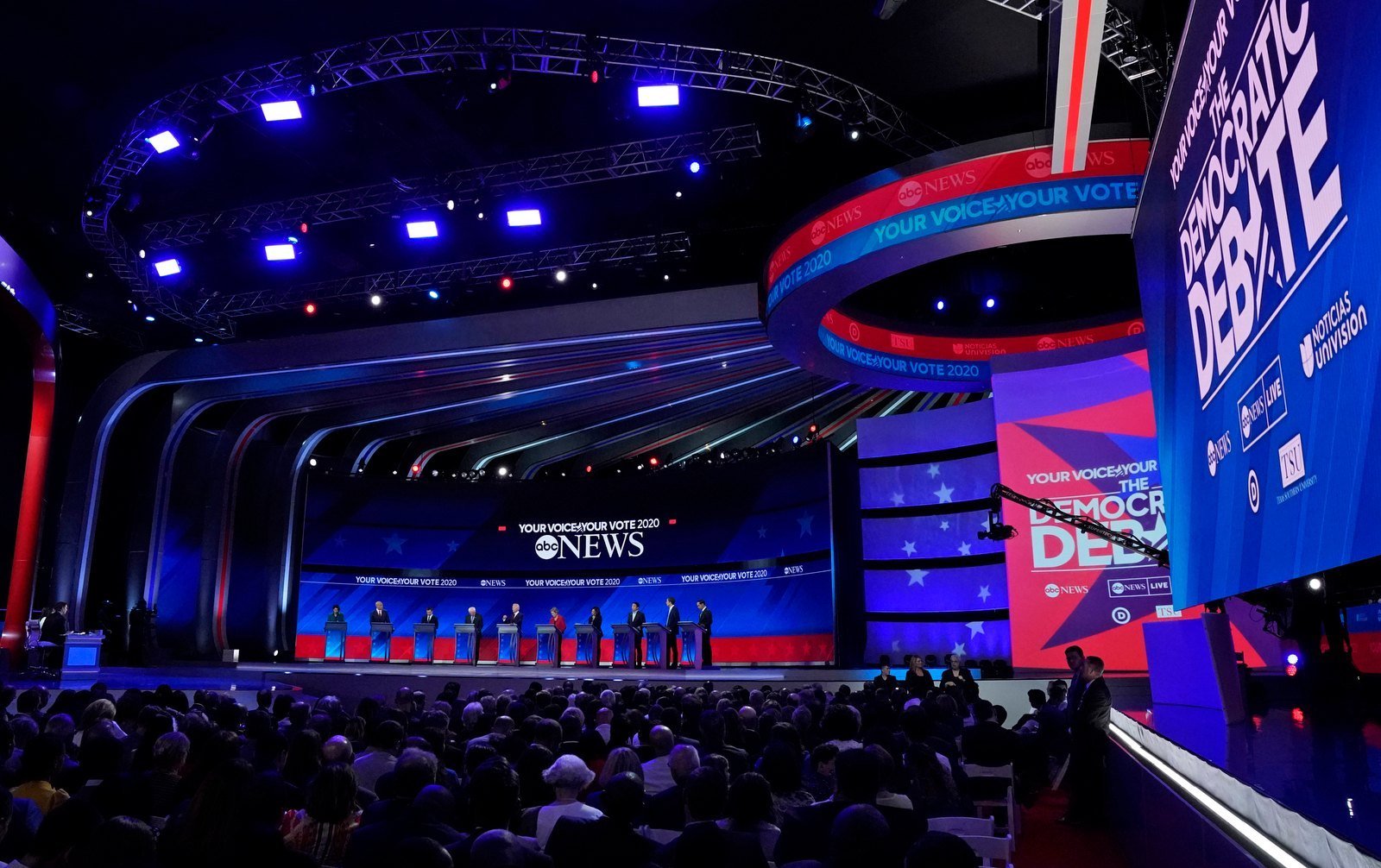 led screen stage decoration