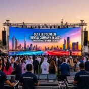 Best LED Screen Rental Company in UAE