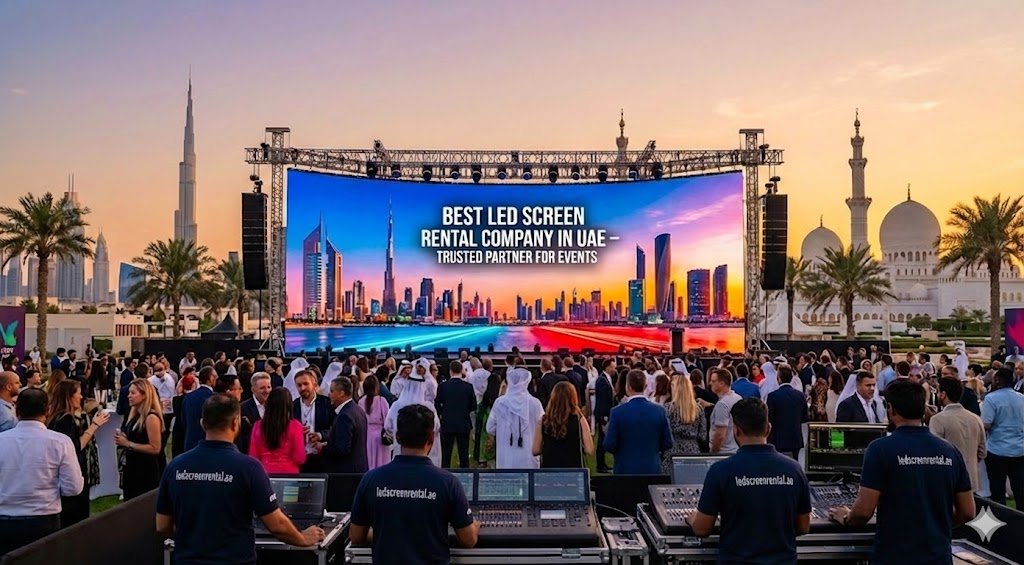 Best LED Screen Rental Company in UAE