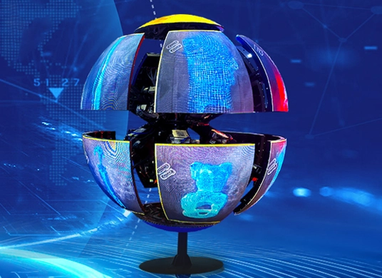 Mechanical Sphere Indoor LED Display P2.5 Kinetic LED Sphere Screen