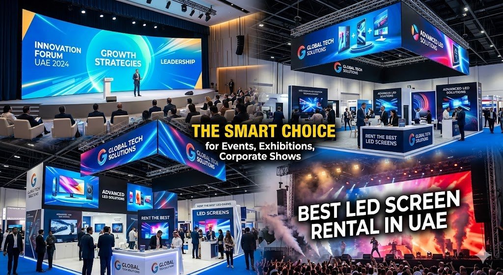 Best LED Screen Rental in UAE – The Smart Choice for Events, Exhibitions & Corporate Shows