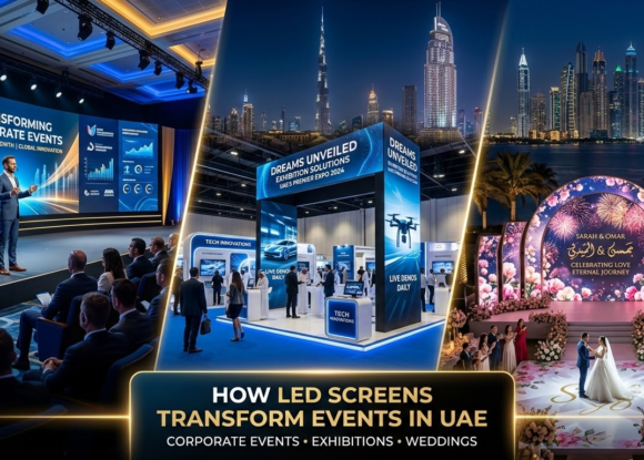 How LED Screens Transform Events in UAE – The Secret Behind Successful Corporate Events, Exhibitions & Weddings