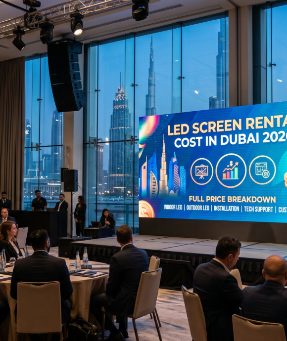LED Screen Rental Cost in Dubai – Full Price Breakdown (2026)