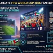 # LED Screens for FIFA World Cup 2026: Create the Ultimate Fan Experience in UAE ## Bring FIFA World Cup 2026 to Life with Giant LED Screens The FIFA World Cup 2026 is the biggest football tournament ever, featuring 48 teams competing across Canada, Mexico, and the United States. Football fans worldwide will gather to watch every thrilling match, making it the perfect opportunity for businesses, hotels, restaurants, fan zones, sports clubs, and event organizers in the UAE to host unforgettable live screenings. At LEDScreenRental.ae, we provide premium LED screen rental solutions that transform any venue into an exciting football destination. Whether you're planning a public viewing event, corporate gathering, hotel screening, or outdoor fan zone, our high-resolution LED displays deliver crystal-clear visuals and immersive viewing experiences. ## Why Choose LED Screens for FIFA World Cup Screenings? ### Massive Viewing Experience Large-format LED screens ensure every fan enjoys a perfect view of the match, even in crowded venues. ### Day & Night Visibility Our outdoor LED screens offer exceptional brightness, making them ideal for daytime and nighttime screenings. ### High-Definition Image Quality Enjoy sharp images, vibrant colors, and smooth motion that capture every goal, tackle, and celebration. ### Flexible Screen Sizes From small indoor displays to giant outdoor video walls, we provide customized solutions for every event size. ### Professional Setup & Support Our experienced team handles transportation, installation, operation, and dismantling, ensuring a hassle-free experience. ## Perfect Venues for FIFA 2026 Live Screenings * Hotels & Resorts * Restaurants & Cafés * Sports Bars * Corporate Offices * Shopping Malls * Outdoor Fan Zones * Community Events * Universities & Schools * Exhibition Centers * Stadium Viewing Areas ## Indoor and Outdoor LED Screen Rental Options ### Indoor LED Screens Perfect for conference halls, hotels, restaurants, and corporate events. Indoor LED screens provide high-resolution viewing with excellent image quality. ### Outdoor LED Screens Designed to withstand UAE weather conditions while delivering bright and clear visuals for large audiences. ### Mobile LED Screens Quick deployment solutions for public events, roadshows, and temporary fan zones. ### LED Video Walls Create stunning large-scale displays that become the centerpiece of any FIFA viewing event. ## Why UAE Businesses Should Host FIFA 2026 Screening Events The FIFA World Cup attracts millions of passionate football fans globally. Hosting screening events can help businesses: * Increase customer footfall * Boost food and beverage sales * Strengthen brand visibility * Create memorable customer experiences * Generate social media engagement * Build community connections ## Complete Event Solutions In addition to LED screen rental, we provide: * Professional Audio Systems * Stage Lighting * Trussing Structures * Video Processing Equipment * Live Event Technical Support * Power Distribution Solutions ## Book Your FIFA World Cup 2026 LED Screen Today Demand for LED screens increases significantly during major sporting events. Secure your booking early to ensure availability for FIFA World Cup 2026 screenings. Whether you need a giant outdoor LED wall for thousands of fans or an indoor display for a private corporate event, LEDScreenRental.ae has the perfect solution. ### Contact Us 📞 +971 54 440 7720 📞 +971 56 665 2700 📧 [info@makers24.com](mailto:info@makers24.com) Make every goal bigger, brighter, and more exciting with professional LED Screen Rental services across Dubai, Abu Dhabi, Sharjah, Ajman, Ras Al Khaimah, Fujairah, and Umm Al Quwain. **Keywords:** LED Screen Rental UAE, FIFA World Cup 2026 Screening, LED Video Wall Rental Dubai, Outdoor LED Screen Rental UAE, Football Screening LED Display, Fan Zone LED Screens, Sports Event LED Screens UAE.