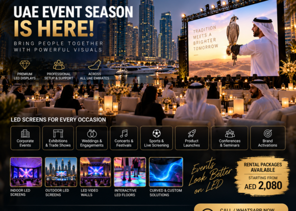 Planning an event in Dubai, Abu Dhabi, Sharjah or anywhere in the UAE?